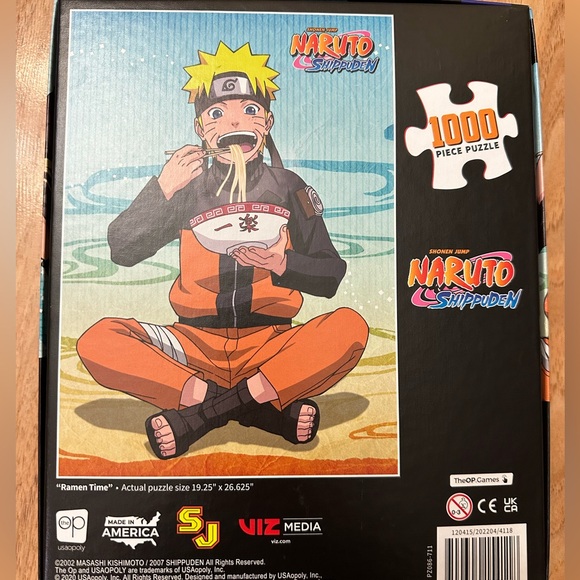 NEW NARUTO SHIPPUDEN 1000 PIECE PUZZLE. - Picture 2 of 4